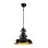 METALLIC PENDANT LIGHT IN BLACK FK7268 32Χ32Χ78cm