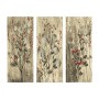 Canvas 3 piece set MDF Red Flowers and Berries FK7204.01 60x50x0,3 cm.