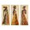 THREE PIECES CANVAS MDF AFRICAL STYLE WOMEN FK7204.03 60X0,3X50 cm.