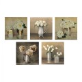 CANVAS FIVE PIECES MDF ROMANTIC FLOWERS FK7205.02 75X0,3X15 cm CANVAS FIVE PIECES MDF ROMANTIC FLOWERS FK7205.02 75X0,3X15 cm