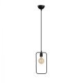 METALLIC PENDANT LIGHT BLACK FK7258 15Χ6Χ123 cm. METALLIC PENDANT LIGHT BLACK FK7258 15Χ6Χ123 cm.