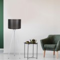 FLOOR LAMP IN WHITE AND BLACK FK7272.05 Φ38x145cm FLOOR LAMP IN WHITE AND BLACK FK7272.05 Φ38x145cm