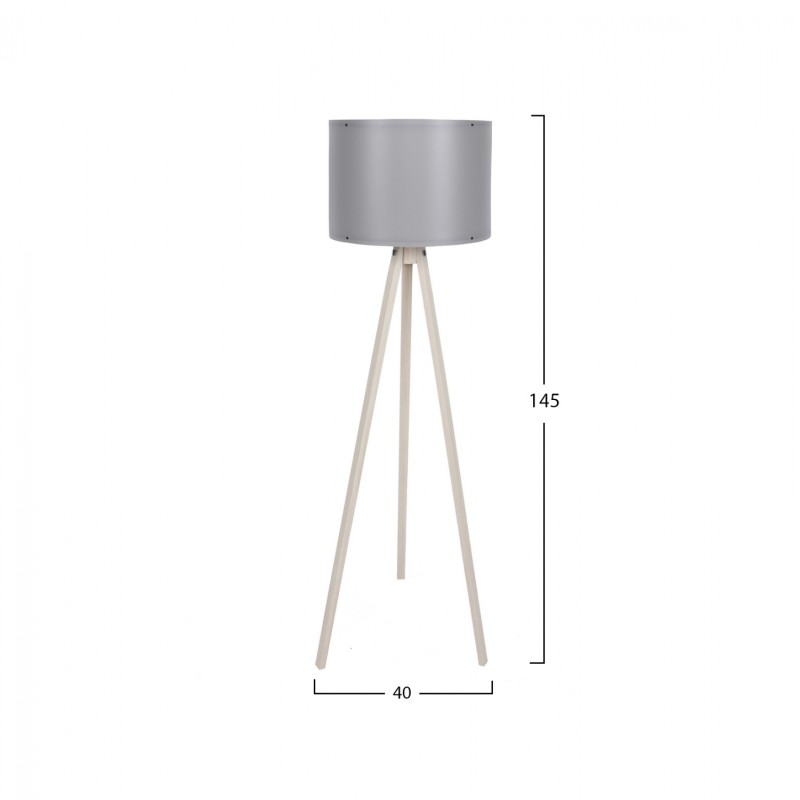 FLOOR LAMP IN ECRU AND GREY FK7272.16 Φ38x145cm FLOOR LAMP IN ECRU AND GREY FK7272.16 Φ38x145cm