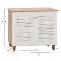 SHOE RACK FK2208.06 SONAMΑ-WHITE 77Χ34Χ67,5 cm. SHOE RACK FK2208.06 SONAMΑ-WHITE 77Χ34Χ67,5 cm.