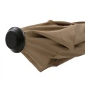 ALUMINUM UMBRELLA FK6029.02 RECTANGULAR TAUPE 262x170x253 cm. ALUMINUM UMBRELLA FK6029.02 RECTANGULAR TAUPE 262x170x253 cm.
