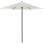 ALUMINUM UMBRELLA FK6030.02 ECRU- GRAY Φ250x236 cm.