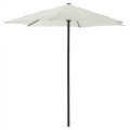 ALUMINUM UMBRELLA FK6030.02 ECRU- GRAY Φ250x236 cm. ALUMINUM UMBRELLA FK6030.02 ECRU- GRAY Φ250x236 cm.
