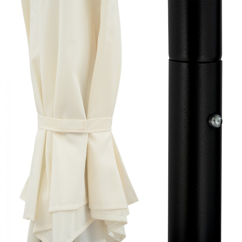 ALUMINUM UMBRELLA FK6030.02 ECRU- GRAY Φ250x236 cm. ALUMINUM UMBRELLA FK6030.02 ECRU- GRAY Φ250x236 cm.