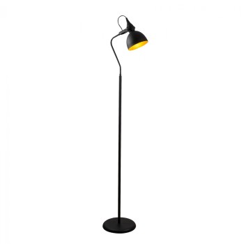 FLOOR LIGHT METALLIC BLACK FK7342 35x30x183 cm. FLOOR LIGHT METALLIC BLACK FK7342 35x30x183 cm.