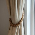 CURTAIN TIEBACK 100% BEIGE ROPE FK8946.01 60x2x2 cm. CURTAIN TIEBACK 100% BEIGE ROPE FK8946.01 60x2x2 cm.