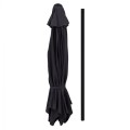 ALUMINUM UMBRELLA 2.50M WITH 6 RADIES GRAY CLOTH FK6030.10 ALUMINUM UMBRELLA 2.50M WITH 6 RADIES GRAY CLOTH FK6030.10