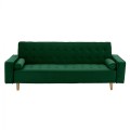 SOFA-BED SALVADOR FK3150.13 VELVET GREEN 224X88X84Y cm. SOFA-BED SALVADOR FK3150.13 VELVET GREEN 224X88X84Y cm.