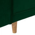 SOFA-BED SALVADOR FK3150.13 VELVET GREEN 224X88X84Y cm. SOFA-BED SALVADOR FK3150.13 VELVET GREEN 224X88X84Y cm.