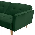 REVERSIBLE CORNER SOFA-BED TALIA FK3153.03 VELVET IN GREEN 267x153x85cm REVERSIBLE CORNER SOFA-BED TALIA FK3153.03 VELVET IN GREEN 267x153x85cm