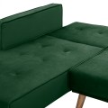 REVERSIBLE CORNER SOFA-BED TALIA FK3153.03 VELVET IN GREEN 267x153x85cm REVERSIBLE CORNER SOFA-BED TALIA FK3153.03 VELVET IN GREEN 267x153x85cm