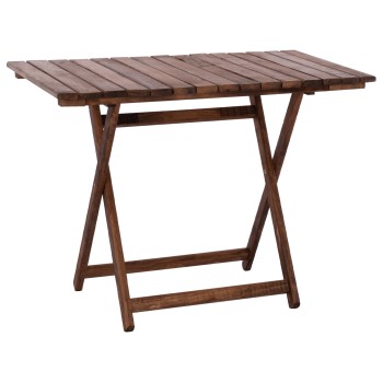 DIRECTOR'S TABLE LEMNOS OF SOLID BEECH WOOD IN WALNUT FK5652.01 101,5x63x75 cm.