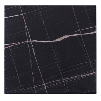 TABLE TOP BLACK MARBLE 741 WERZALIT 80x80 FK5231.13