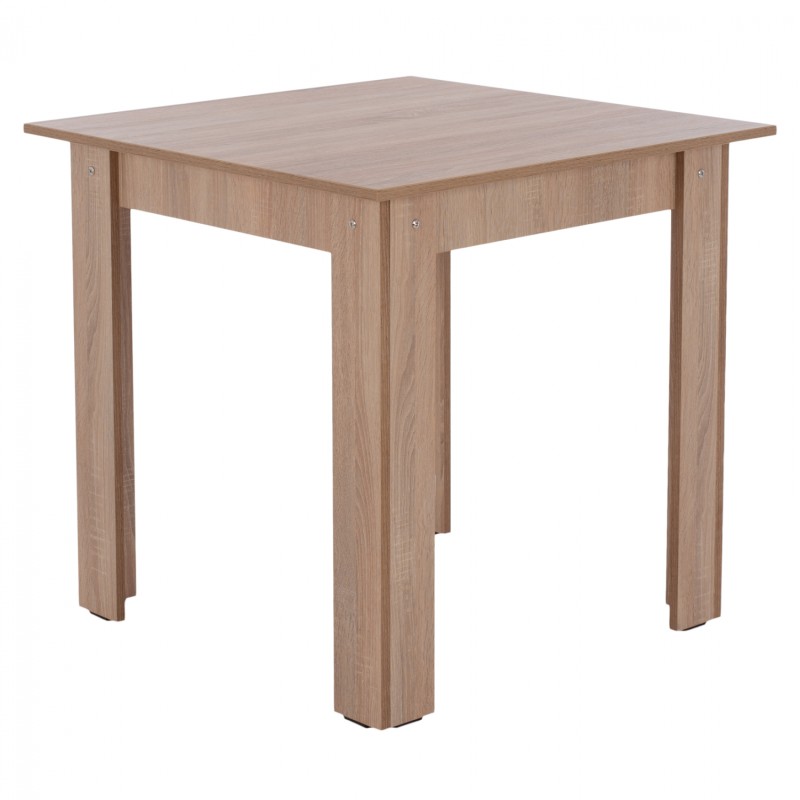 KITCHEN TABLE KELVIN FK2427.01, SONOMA OAK, 80x80x77 cm.