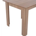 KITCHEN TABLE KELVIN FK2427.01, SONOMA OAK, 80x80x77 cm.