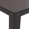 KITCHEN TABLE KELVIN, WENGE, ΗΜ2429.02 140x80x77 cm.