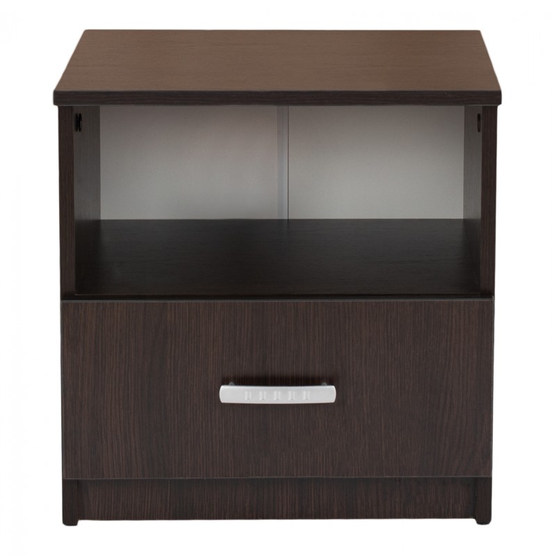NIGHT STAND WITH DRAWER WENGE FK2431.02 45X40X48 cm.