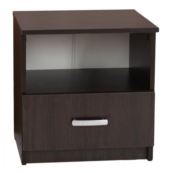 NIGHT STAND WITH DRAWER WENGE FK2431.02 45X40X48 cm.