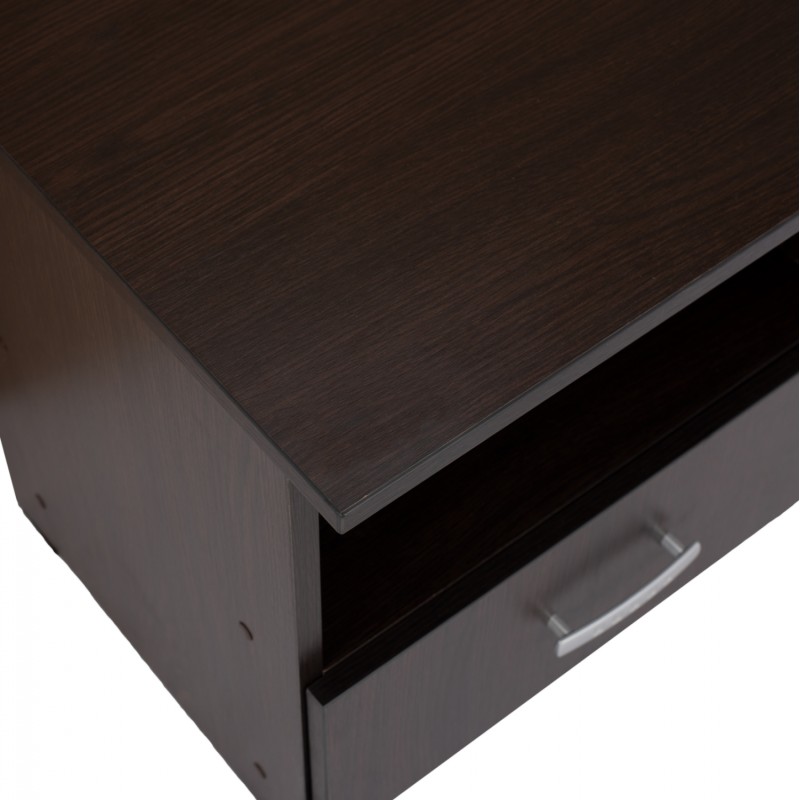 NIGHT STAND WITH DRAWER WENGE FK2431.02 45X40X48 cm.