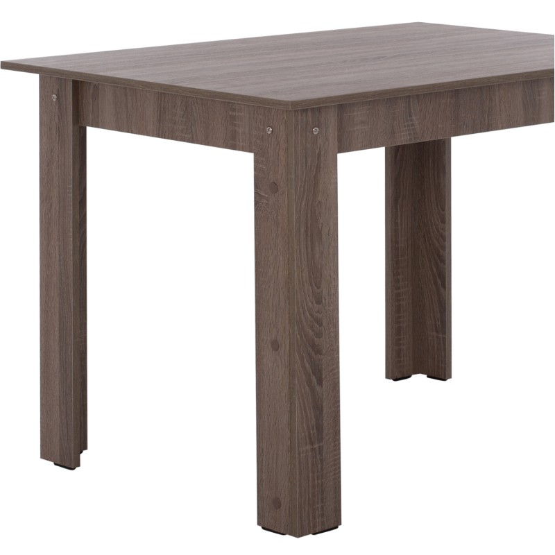 KITCHEN TABLE KELVIN FK2429.05, ASH GREY, 140x80x77