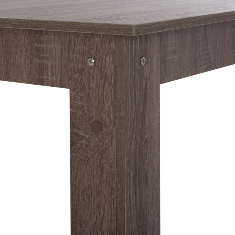 KITCHEN TABLE KELVIN FK2429.05, ASH GREY, 140x80x77