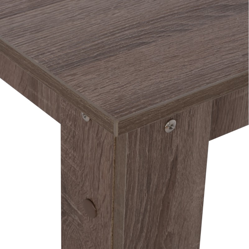 KITCHEN TABLE KELVIN FK2429.05, ASH GREY, 140x80x77