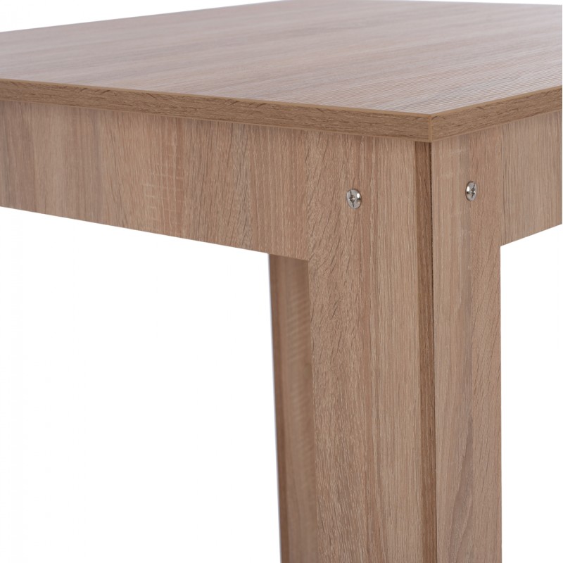 KITCHEN TABLE FK2429.01 KELVIN, SONOMA OAK, 140x80x77H