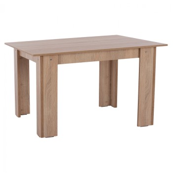 KITCHEN TABLE FK2429.01 KELVIN, SONOMA OAK, 140x80x77H