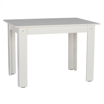 KITCHEN TABLE KELVIN FK2428.03, 110x80x77H, WHITE