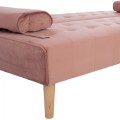 SOFA BED WANDA FK3149.12 WITH VELVET DUSTY PINK 188X83X83Y cm. SOFA BED WANDA FK3149.12 WITH VELVET DUSTY PINK 188X83X83Y cm.