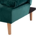 WANDA SOFA BED FK3149.13 WITH GREEN VELVET 188X83X83Y cm. WANDA SOFA BED FK3149.13 WITH GREEN VELVET 188X83X83Y cm.
