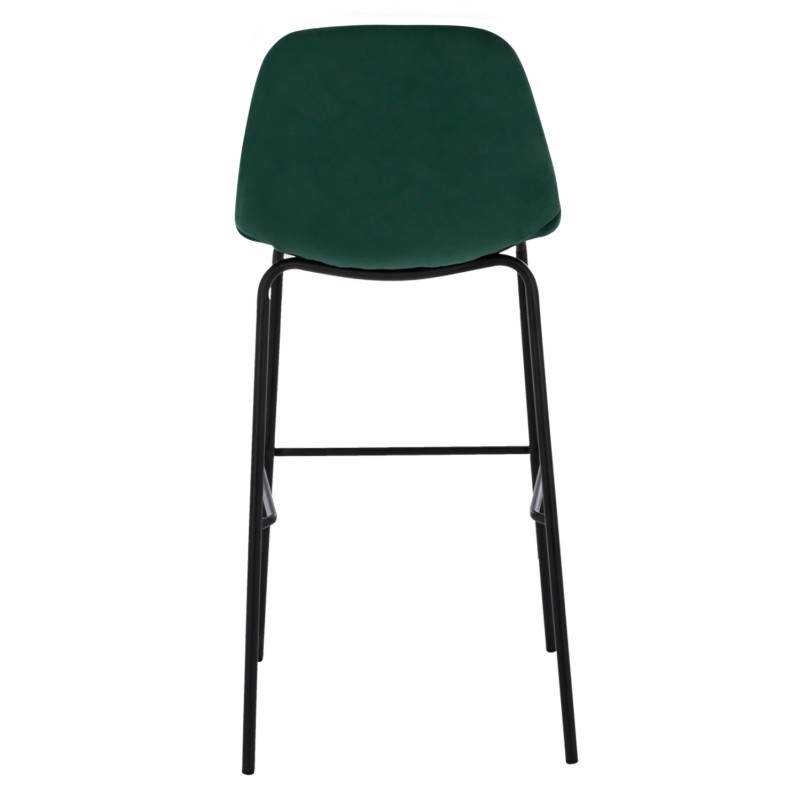 Stool VINCENT FK8579.13 VELVET GREEN AND METAL FRAME 56,5x47x106 cm. Stool VINCENT FK8579.13 VELVET GREEN AND METAL FRAME 56,5x47x106 cm.