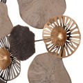 METALLIC WALL DECORATION FK7163 BROWN ECRU GOLD 69x8x69Y cm. METALLIC WALL DECORATION FK7163 BROWN ECRU GOLD 69x8x69Y cm.
