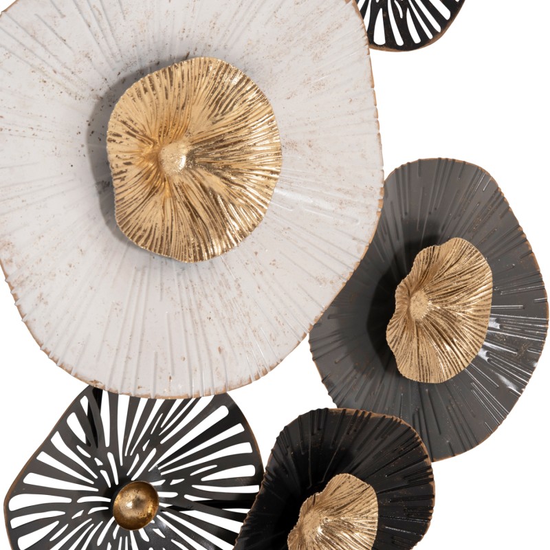 METALLIC WALL DECORATION FK7170 GRAY ECRU GOLD 88x7x51Y cm. METALLIC WALL DECORATION FK7170 GRAY ECRU GOLD 88x7x51Y cm.