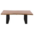 Coffee Table ΜΟΝΤΑΝΑ ΗΜ8166.11 Solid Acacia Wood-Natural 115x63x40cm