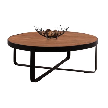 Coffee Table ATHARVA FK8461.11 solid acacia wood  Φ100X36cm