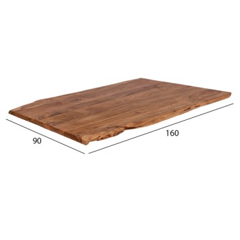 Table's Desktop 160x90x4 FK8505.11 from solid acacia wood Table's Desktop 160x90x4 FK8505.11 from solid acacia wood