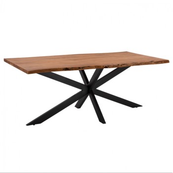Dining Table 200x85-110x77 Montana Superior 3.5 thickness Solid Acacia  FK8716.11