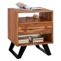 Nightstand Fansi from solid acacia wood FK8473.11