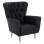 FK9217.01 bergere, black, Chesterfield-style, 87x88x100