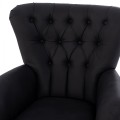 FK9217.01 bergere, black, Chesterfield-style, 87x88x100 FK9217.01 bergere, black, Chesterfield-style, 87x88x100