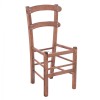 TRADITIONAL COFFEE SHOP CHAIR GENTRY FK5576.01 BEECH WOOD WITH IMPREGNATION IN WALNUT 40x38x88Hcm.