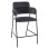 MEDIUM HEIGHT STOOL FK8735.01 GRAY VELVET WITH METAL FRAME 54x58x95Y cm.