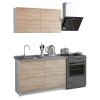 KITCHEN UNIT MELAMINE SONAMA-WHITE FK2439 46-29.2x120Y cm.