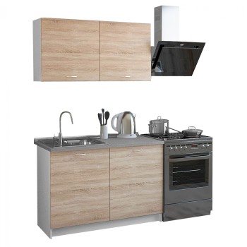 KITCHEN UNIT MELAMINE SONAMA-WHITE FK2439 46-29.2x120Y cm.