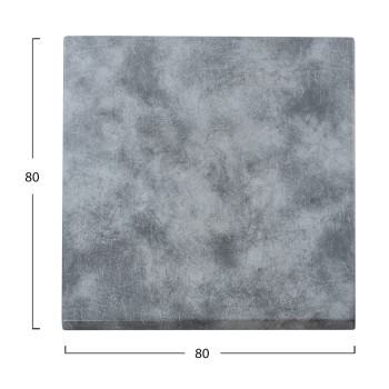 WERZALIT TABLE TOP FK5231.22 CEMENT 80Χ80 cm. WERZALIT TABLE TOP FK5231.22 CEMENT 80Χ80 cm.